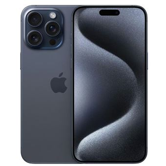 Apple iPhone 15 Pro Max 6,7" 256 Go Titane bleu Reconditionné