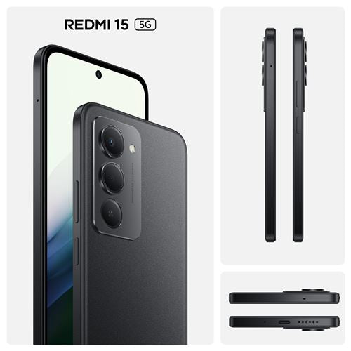 Smartphone Xiaomi Redmi 15 6,9” 5G Double nano SIM 256 Go