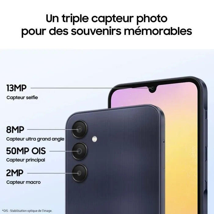 Smartphone Samsung Galaxy A25 128Go